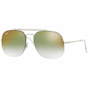Ray-Ban Sunglasses W/Green Gradient Mirrored Lens